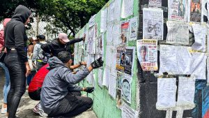Los números y una fotografía incompleta